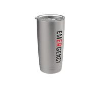 Service des urgences Salle d'urgence Soins de santé infirmiers Gobelet isotherme en acier inoxydable double paroi