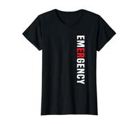 Service des urgences Salle d'urgence Soins de santé Infirmiers T-Shirt Graphique avec Valeur