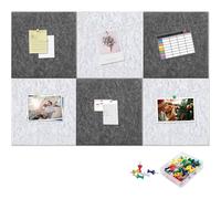 Service d'impression photo pour la décoration de chambre, cadeau unique : tableau en feutrine personnalisé (6 pièces, 30 x 30 cm), décoration