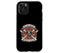 Service d'incendie avec Camion de Pompiers et Pompier Coque pour iPhone 11 Pro