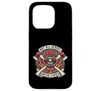 Service d'incendie avec Camion de Pompiers et Pompier Coque pour iPhone 15 Pro