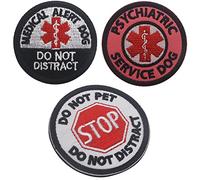 Service Dog en NE pas toucher de formation, je suis travailler Veuillez NE pas pour animal domestique Me Dog patches Emblème brodée Fermeture Velcro tactique militaire Moral patchs à patchs pour