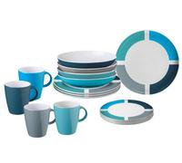 Service En Mélamine 16 Pièces Lunch Box Spectrum Multicolore