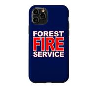 Service forestier Incendie Pompier Incendie de forêt Coque pour iPhone 11 Pro