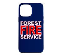 Service forestier Incendie Pompier Incendie de forêt Coque pour iPhone 13 Pro Max
