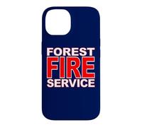 Service forestier Incendie Pompier Incendie de forêt Coque pour iPhone 14