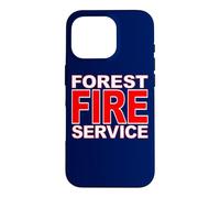 Service forestier Incendie Pompier Incendie de forêt Coque pour iPhone 16 Pro