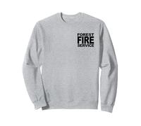 Service forestier Incendie Pompier Incendie de forêt Sweatshirt