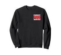 Service forestier Incendie Pompier Incendie de forêt Sweatshirt