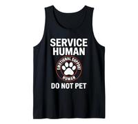 Service Humain Do Not Pet Dog Lover Débardeur