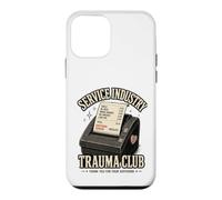 Service Industry Trauma Club Restaurant Life Humour Serveur Coque pour iPhone 12 Mini