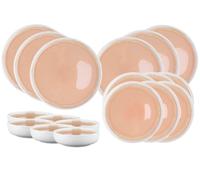 Service Les Essentiels OXYGEN - 18 pièces - Rose poudre Björn