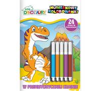 SERVICE MÉDIA ZAWADA J'aime les coloriages de dinosaures. Dans un pays préhistorique. 29303