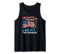 Service Militaire Honor The Dead Heal The Wounded Warrior Débardeur