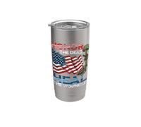 Service militaire Honor the Dead Heal the Wounded Warrior Gobelet isotherme en acier inoxydable double paroi