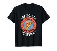 Service Officiel d'échantillonnage de Pizza Amateur de Pizza drôle T-Shirt