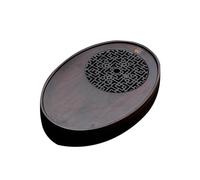 Service Plateau Thé Simple Service Kung Fu Égouttoir Long Trempage Sec Petite Table Stockage Eau Services A Thé Portables(29 x 20.5 x 5.5cm)