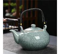 Service Pour Bouilloire À Thé Puer Tasse Ensemble Théière Service Argile Style Vintage Avec Faisceau De Levage 650ml Services A Thé Portables(Type-A)