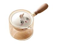 Service Pour Thé Théière Tasse À Ensemble Infuseur Mignon Pet Verre Céramique Kung Fu Service Voyage Ensembles Services A Thé Portables(Type-M)