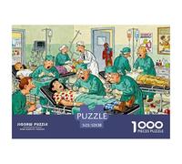 Service psychiatrique de l'hôpital Fou Puzzle en Bois Imperméable Puzzles De 1000 Pièces pour Adultes Amusant Jeux Éducatifs