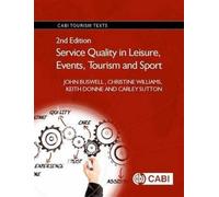 Service Quality In Leisure, Events, Tourism And Sport