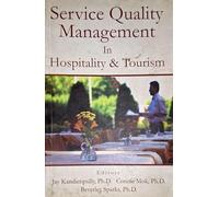 Service Quality Management In Hospitality And Tourism