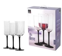 Service Royal Leerdam De 18 Verres En Verre Transparent Modèle Neige