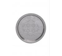 Plateau Oriental Plateau de Service Nadia 32 cm, Couleur Argent