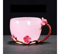 Service Tasse Thé En Jade Émail Haute Qualité Porcelaine Blanc Colorée Avec Poignée Principale Service Kung Fu Services A Thé Portables(F)