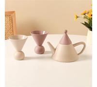 Service Tasses Eau Pour La Maison, Bouilloire Coffret Cadeau Style Européen, Ensembles Thé L'après-midi, Vaisselle Salon Ensemble Café Créatives Services A Thé Portables(Type-B)