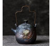 Service Thé Oolong Au Lait Cravate Guan Yin Jasmin Service À Type Lotus Bouilloire En Poterie Théière Vintage Ensemble Cérémonie Du Services A Thé Portables