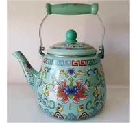 Service Théière Cuisinière À Induction Épaissir 1,5 L-5 L En Émail Bouilloire Froide Bouillante Chaude Lait Services A Thé Portables(Type-E)