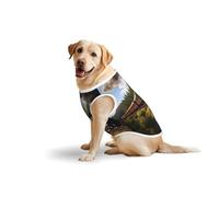 Service Train Vêtements pour chiens - Gilet en coton doux pour chiens de taille moyenne et grande pour le quotidien et les activités de plein air