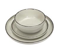 SERVICE VAISSELLE 12PCS GRES DU TEMPS BEIGE