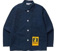 Service Works - Chemise en coton biologique - Easy Chef Shirt Navy pour Homme en Coton - Taille M Navy M