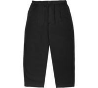 Service Works - Pantalon décontracté en twill de coton - Twill Part-Timer Pants Black en Coton - Taille M - Noir Noir M