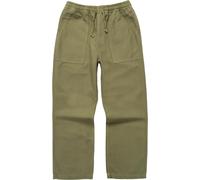 Service Works - Pantalon en coton bio - Classic Chef Pants Olive pour Homme en Coton - Taille L - Kaki Kaki L