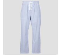 Service Works Pantalon Seersucker Chef Pants in Bleu EU M