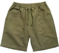 Service Works - Short en coton biologique - Classic Chef Shorts Olive pour Homme en Coton - Taille M - Kaki Kaki M