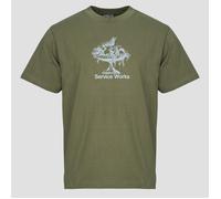 Service Works T-shirt FRUIT BOWL TEE in Kaki US L