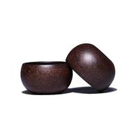 Service Yixing - Tasse À Thé Chinoise En Argile Violette Bol Fait La Main Service 2 Pièces/ensemble Méditation Voyage 40ml Services A Thé Portables