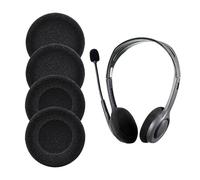 Services Coussinets Rechange Casque Lot de 4 Coussinets de Rechange pour Casques Logitech H330, H340, H390, H600, H609, H760，Confort,Isolation Acoustique et Installation Facile