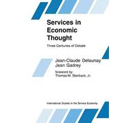 Services In Economic Thought