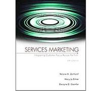 Services Marketing Dwayne D. Gremler, Mary Jo Bitner, Valarie A. Zeithaml (Auteur)