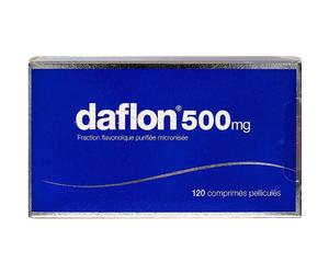 Servier Daflon 500mg 120 Comprimés Pelliculés