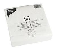 Serviette, 330 x 330 mm, 2 couches, blanc