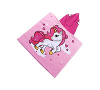 Serviette à capuche pour enfants, serviette de plage à capuche pour enfants, conception légère sans bouton, couleurs vives, fibre ultrafine pour cadeaux