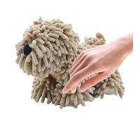 Serviette à main | Tissu Mignon Sur Le Thème Animal Pour Maison | Essuie-Main Bain Petit Chien | pour dortoir étudiant appartement salle de bain et douche location maison couple famille pendaison de c