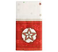 Serviette à motif de Noël 'Heavenly Stars', blanc