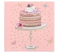 Serviette à motif 'Sweet Dream', 330 x 330 mm